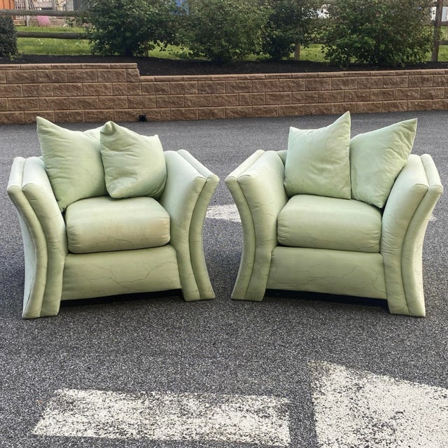 1980's Modern Royal Lounge Co. Lounge Chairs - a Pair For Sale - Image 13 of 13