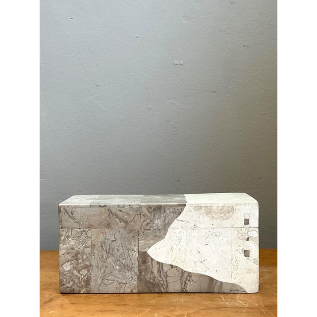 Vintage Tessellated Stone Box For Sale - Image 9 of 14