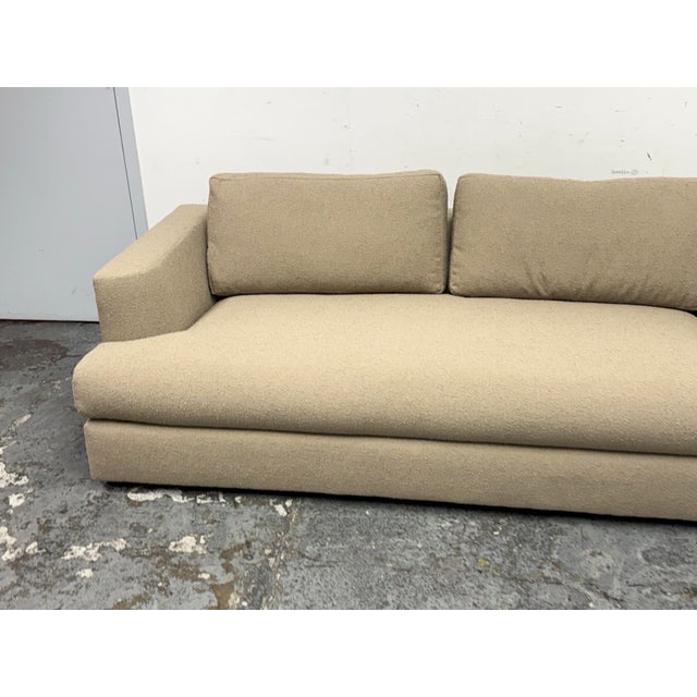 Bespoke Contemporary Bouclé Sofa For Sale - Image 4 of 12