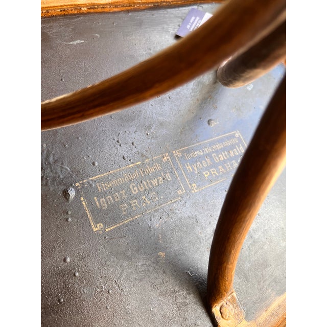 Bronze 1930’s Hynek Gottwald Bauhaus Occasional Table, Prague For Sale - Image 8 of 10