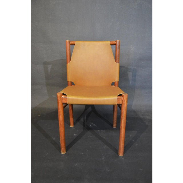 1960s Dining Chairs by Janez Lajovic for Hotel Prisank and Ski Resort Kranjska Gora, 1962, Set of 4 For Sale - Image 5 of 15