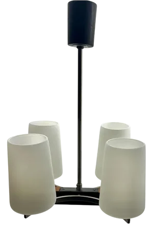 Vintage Hanging Lamp in the style of Stilnovo, Italian, 1960s