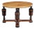 Art Deco Birch and Elm Circular Coffee Table, 1930s For Sale
