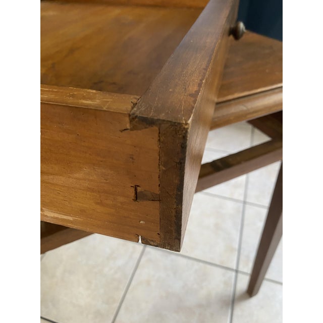 Beautiful and authentic antique desk Very large drawer spanning the width of the desk Some signs of wear and age Length...