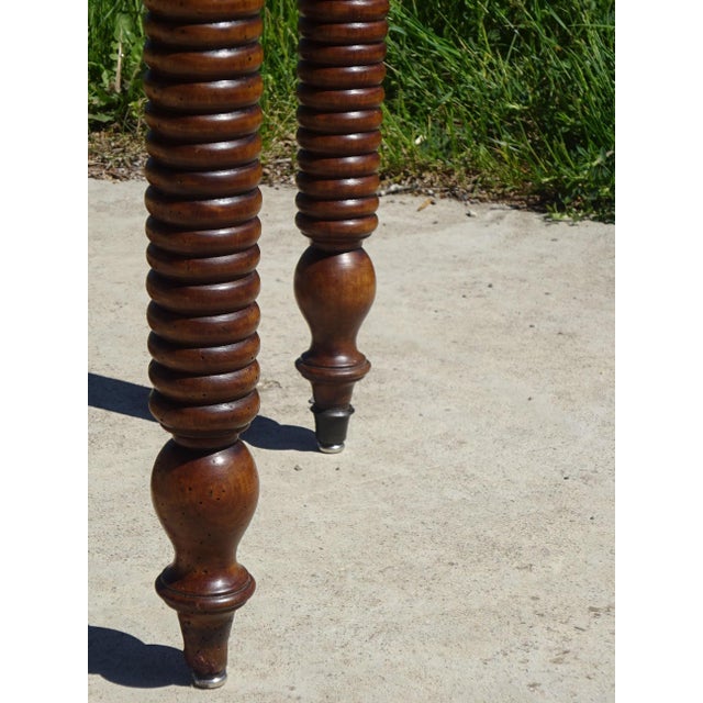 Top Flap Table in Walnut For Sale - Image 4 of 18