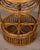 1960s Vintage Italian Bamboo Bar Basket, 1960s For Sale - Image 5 of 11