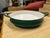French Country Vintage Dansk Kobenstyle Green Enamel Paella Pan Designed by Jens Quistgaard For Sale - Image 3 of 7