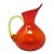 Rainbow Tangerine "The Admiral” #797 Panel Optic Pitcher For Sale