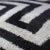 Contemporary Black & White Velvet Throw Pillow & Down Insert For Sale In San Francisco - Image 6 of 12