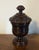 Antique 19th Century English Regency Carved Treen Mahogany Urn For Sale - Image 12 of 12