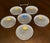 Vintage West German Lead Crystal Coaster Set in Metal Rack For Sale - Image 10 of 15