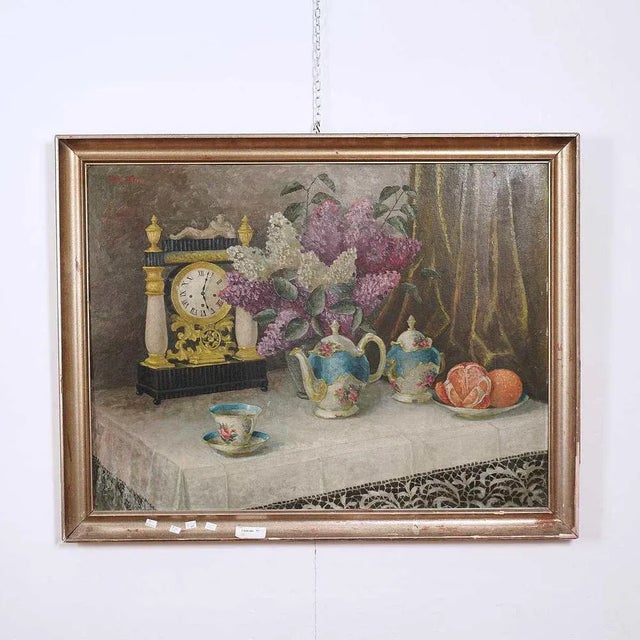 Hans Hren, Still Life, Late 1800s, Framed For Sale - Image 8 of 8