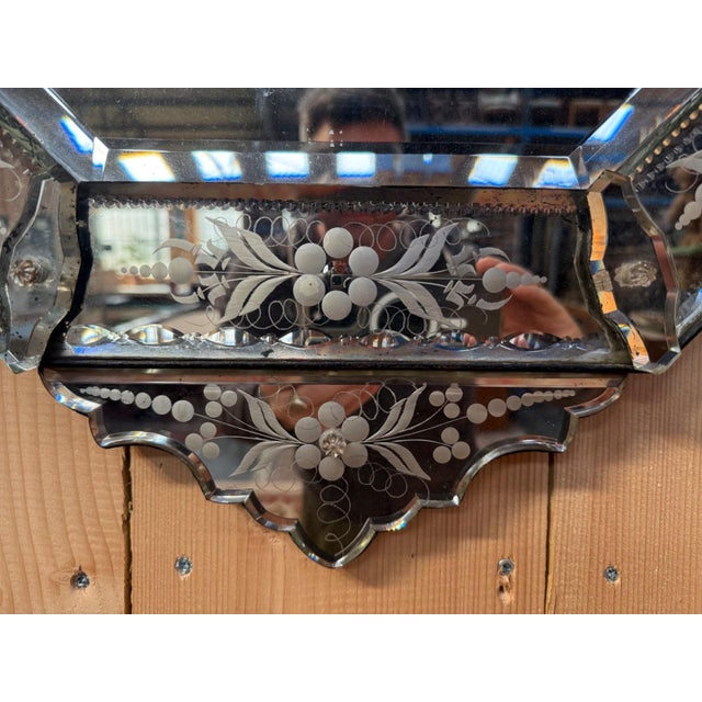 Venetian Napoleon III Mirror For Sale - Image 4 of 7
