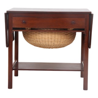 PP33 Sewing Table in Mahogany by Hans J. Wegner for PP Møbler For Sale