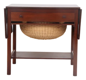 PP33 Sewing Table in Mahogany by Hans J. Wegner for PP Møbler