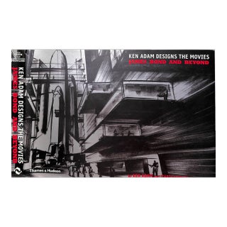 "Ken Adam Designs the Movies: James Bond and Beyond" 2008 Adam, Ken and Frayling, Christopher For Sale