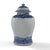 Asian Ming Blue Medium Ginger Jar For Sale - Image 3 of 3
