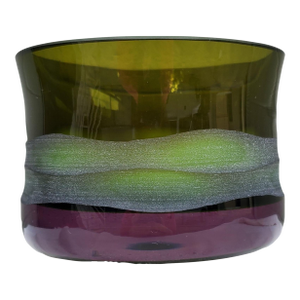 Late 20th Century Villeroy & Boch Jewels Series Glass Bowl
