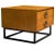 Mid-Century Modern Vintage American of Martinsville Asian Inspired Square Nightstand For Sale - Image 3 of 10
