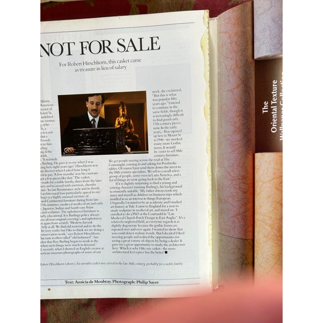 Paper Vintage World of Interiors/4 For Sale - Image 7 of 8