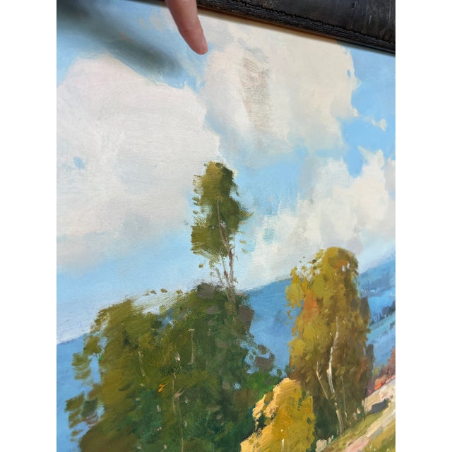 California Wildflowers Impressionist Oil Painting, Framed For Sale - Image 14 of 15