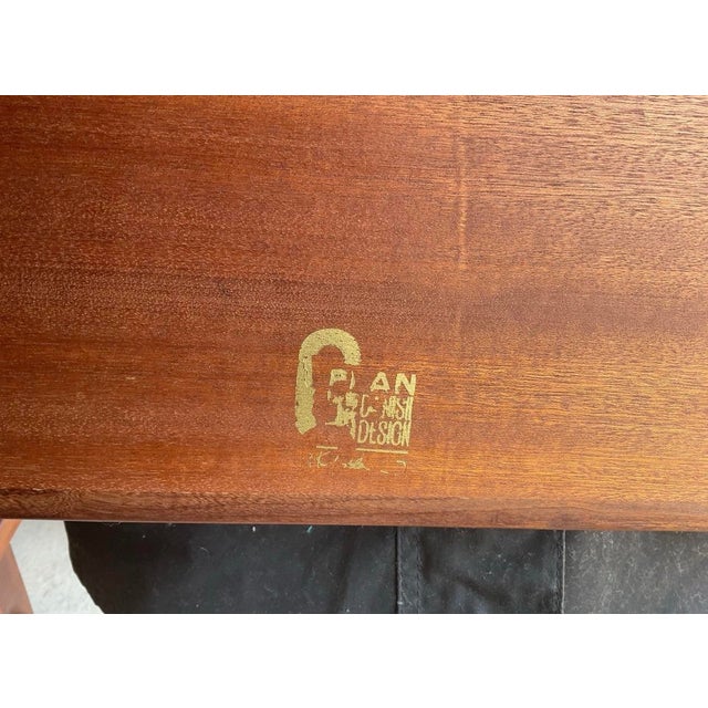 Brown Mid-Century Modern Teak Extending Dining Table by Ib Kofod Larsen for G Plan, 1960s For Sale - Image 8 of 16