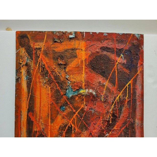 1990s Jesús García Tola, Composition, 20th Century, Mixed Media For Sale - Image 5 of 11