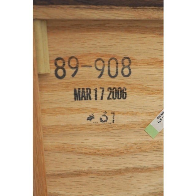 Stickley Mission Oak 1 Drawer Console Server Cabinet For Sale - Image 15 of 18