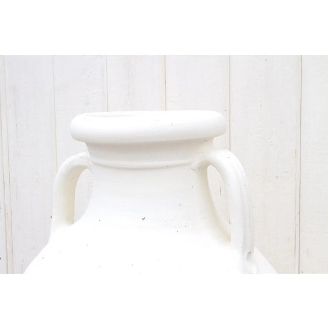 Mediterranean Vintage Amphora Greek Terracotta Planter For Sale - Image 3 of 10