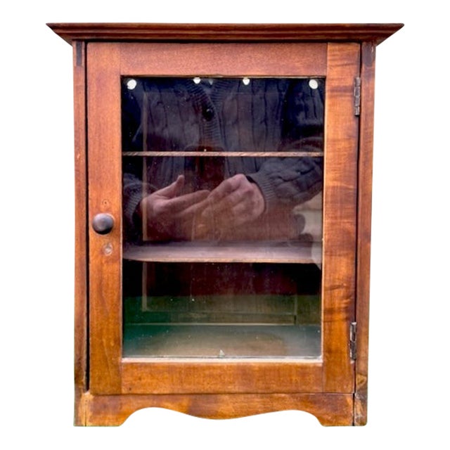 Late 19th Century Early American Display Cabinet For Sale