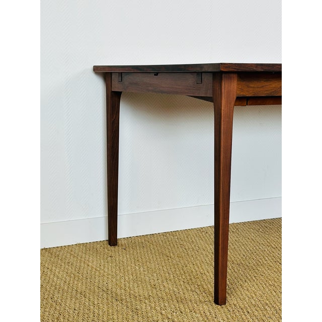 Scandinavian Walnut Dining Table with Butterfly Extensions, 1960 For Sale - Image 14 of 18