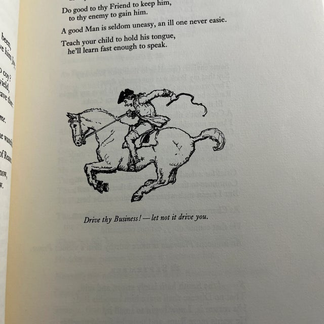 Paper 1964 Poor Richard's Almanac Book For Sale - Image 7 of 12