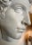 Mid Century Studio Plaster Cast Head of David Wall Sculpture Bust For Sale - Image 10 of 12