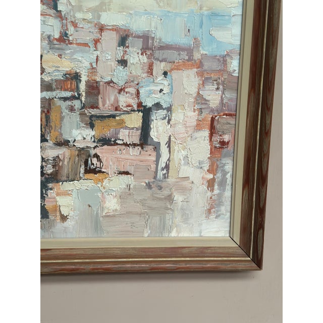 Gösta Calmayer, Composition, 1961, Oil on Panel, Framed For Sale - Image 11 of 16