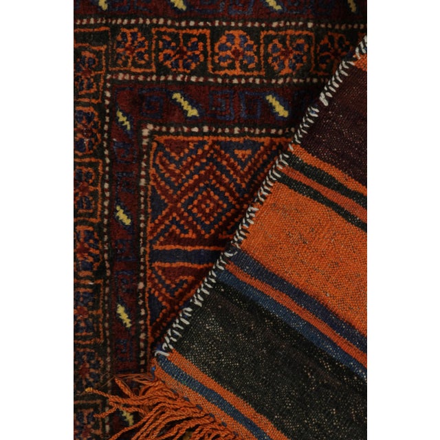 Textile Rug & Kilim’s Baluch Tribal Rug With Colorful Geometric Patterns For Sale - Image 7 of 8