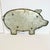 Metal 1980s Vintage Farmhouse Arts & Crafts Boho Chic Pig Galvanized Tray. For Sale - Image 7 of 9