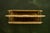 Early 20th Century Tiffany Studios New York Grapevine Pattern Bronze Doré and Favrile Slag Glass Letter Rack For Sale - Image 5 of 15