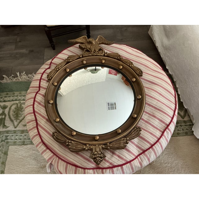 Mid 20th century Gilwood eagle bullseye mirror