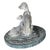 1980s Cast Marble Sculpture of Two Hunting Dogs on a Round Base For Sale - Image 4 of 12