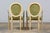 Antique French Louis XVI Style Dining Chairs in Olive Green Velvet - Set of 8 For Sale - Image 18 of 18