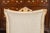 Wood Pair of Italian Neoclassical Painted and Carved Side Chairs with Shield Backs For Sale - Image 7 of 12