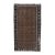 1960 S Vintage Persian Handmade Wool Cotton Brown Area Rug For Sale
