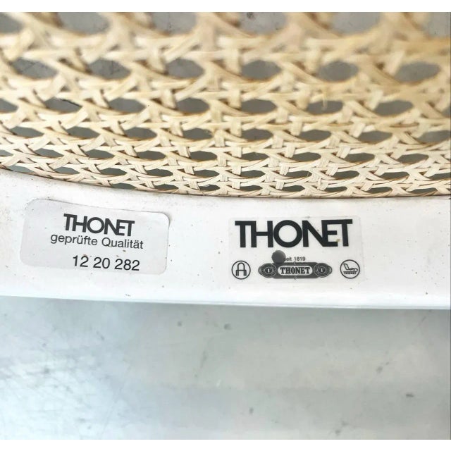 White Model 209 Bentwood Chair from Thonet, 2020 For Sale - Image 8 of 18