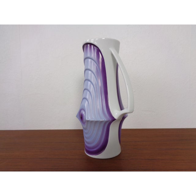Mid-Century Pop Art Purple Vase from Royal KPM, Germany, 1960s For Sale - Image 6 of 18
