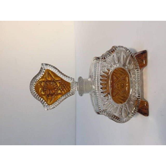Vintage 1930s Art Deco Karl Palda Crystal Vanity Set of Three Pieces For Sale In Palm Springs - Image 6 of 12