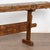 Early 20th Century Carpenters Workbench Rustic Narrow Console Table For Sale - Image 9 of 10