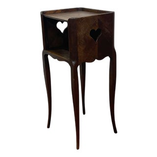 Antique Cherrywood Bedside Table, 1800s For Sale