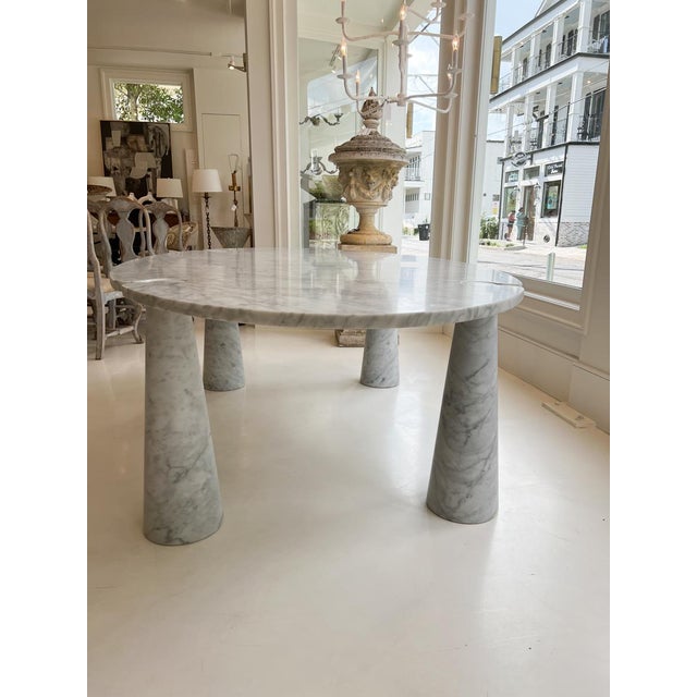 Angelo Mangiarotti Mangiarotti Oval Dining Table For Sale - Image 4 of 9