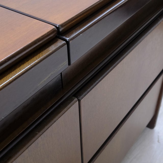 Wood Vintage Sideboard with Doors, Italy, 1970s For Sale - Image 7 of 18