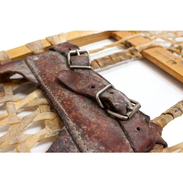 1960s Snow Shoes Gros Louis Set Q 30 X 10 X 2 For Sale - Image 5 of 8